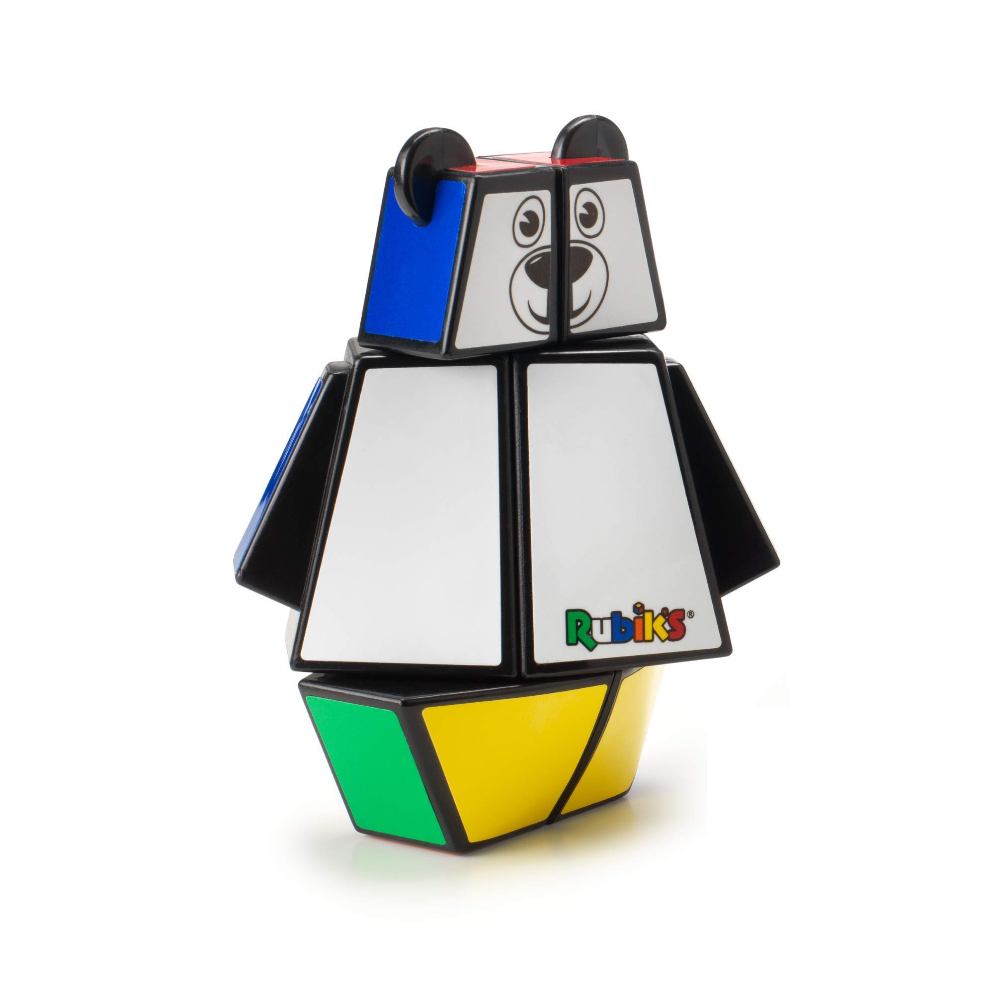 Rubik's Junior niedźwiedź | oryginalne puzzle zwierzęce dla dzieci, łatwe do chwytania