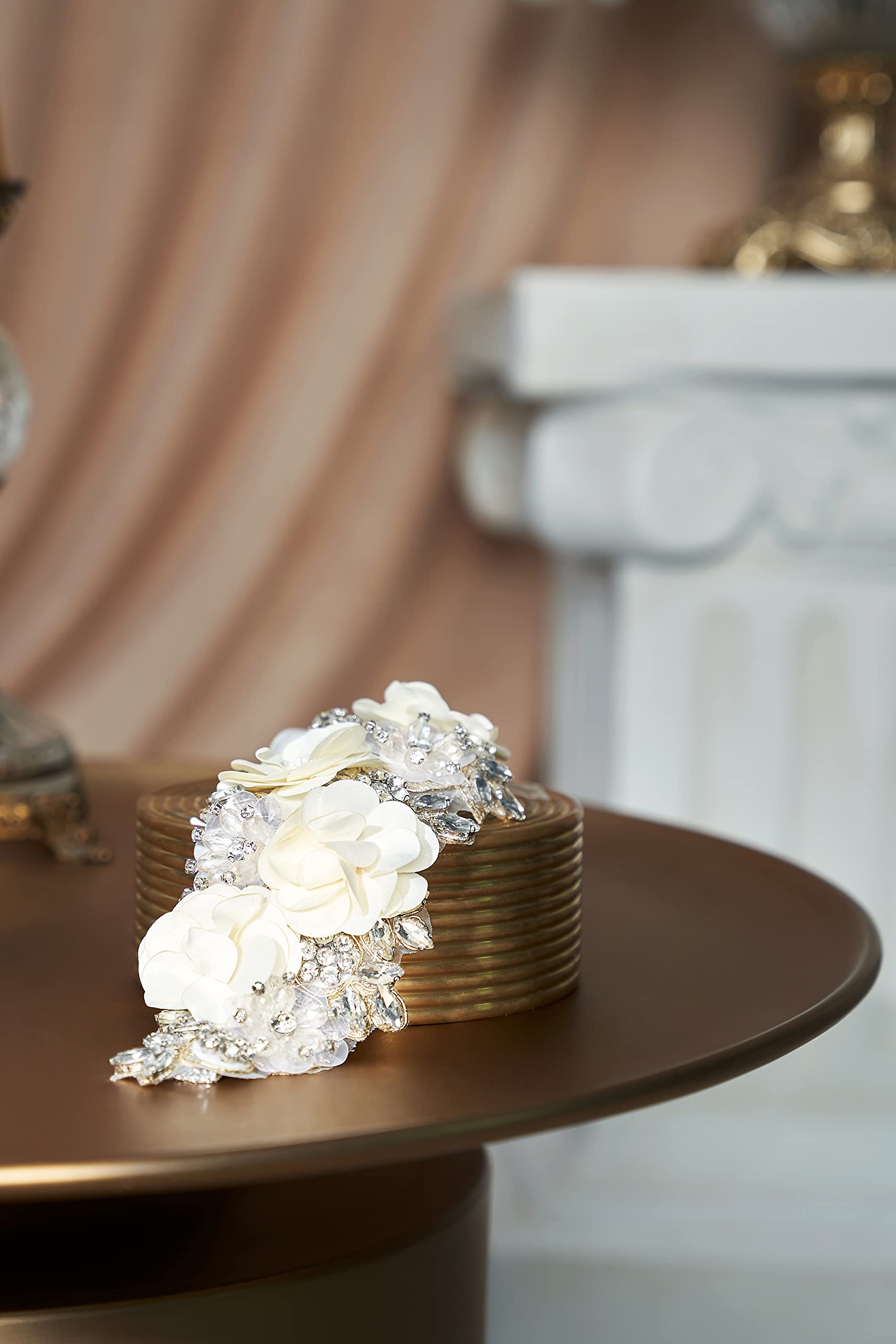 BABEYOND 1920s Flapper Headpiece Roaring 20s Headband Great Gatsby Headband Chain for Women Vintage Hair Accessory (B-Champagne)