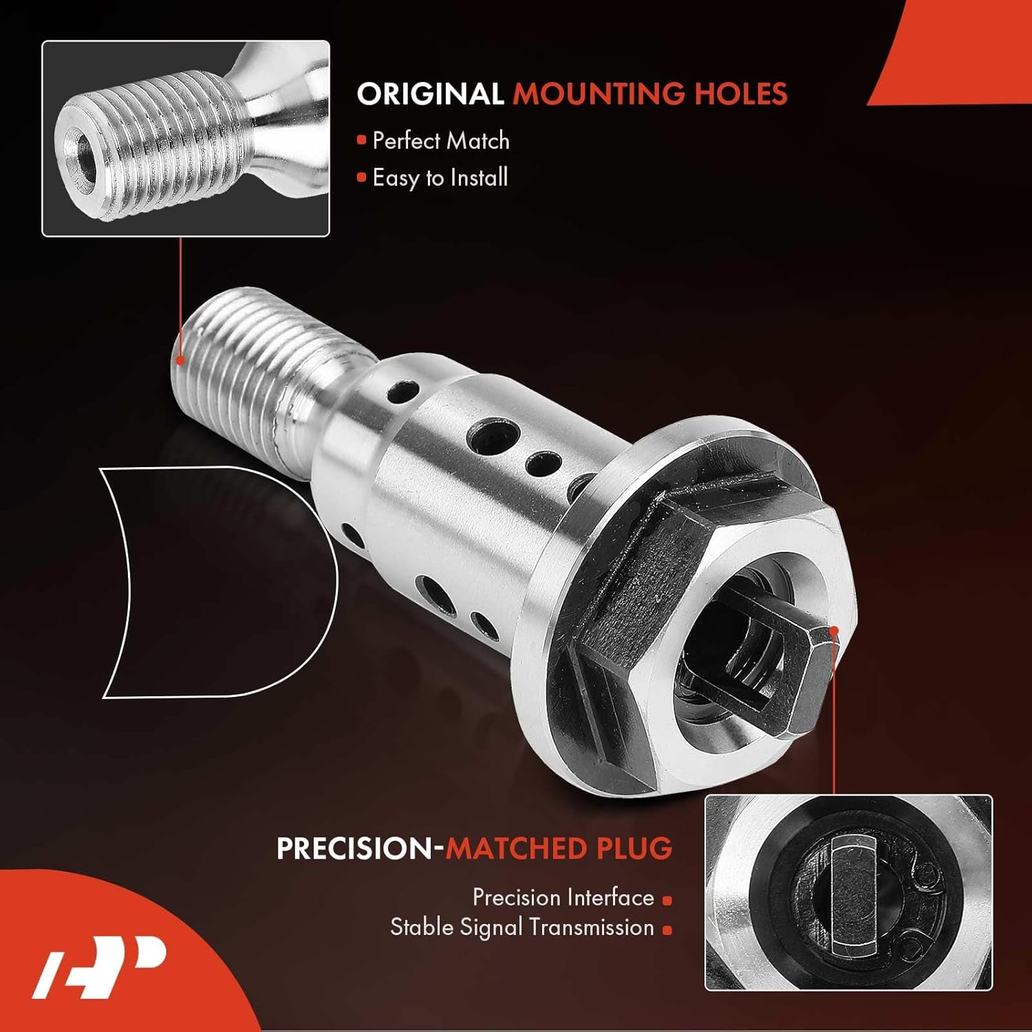 A-Premium Engine Variable Valve Timing (VVT) Solenoid Compatible with Chevrolet Silverado 1500, Tahoe, Camaro, Suburban, Express & GMC Sierra, Yukon, Savana & Cadillac Escalade, CTS, Escalade ESV