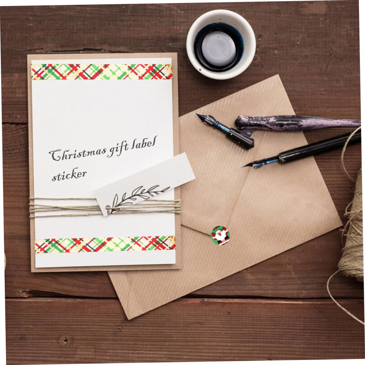 ABOOFAN 3 Set Di Nastri Washi Alla Moda Con Elementi Natalizi Per Nastri Decorativi 12 * 3