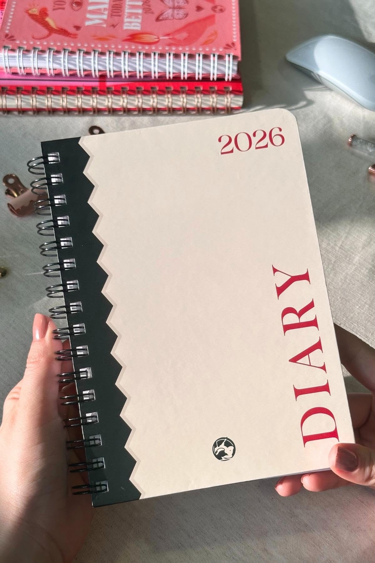 2026 Haftalık Ajanda Spiralli A5 12 Aylık Bold