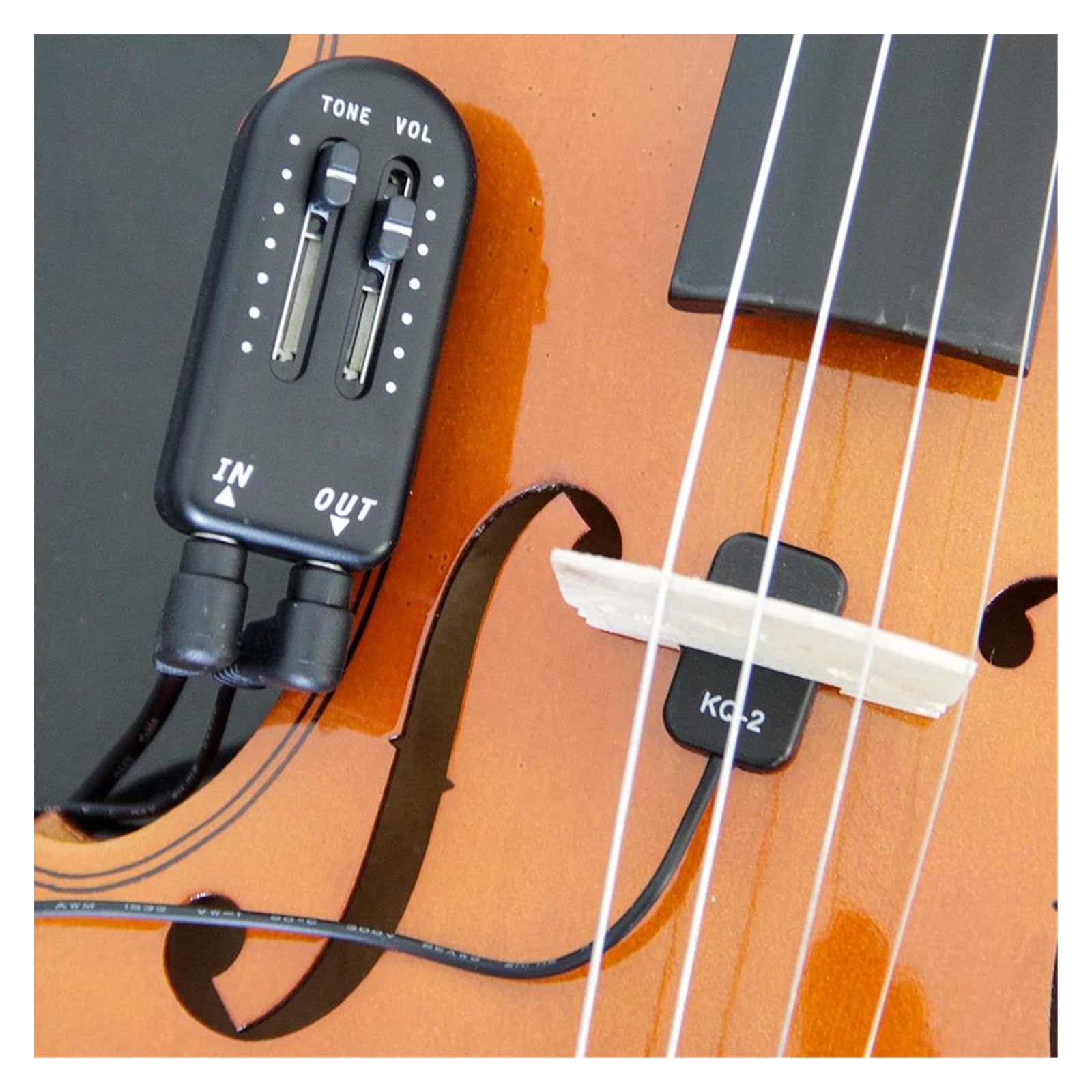 Pick-up per Chitarra Acustica Accessori Pickup Con Trasduttore A Contatto Piezoelettrico Per Chitarra, Porta Plettro Per Chitarra Di Altri Strumenti Acustici