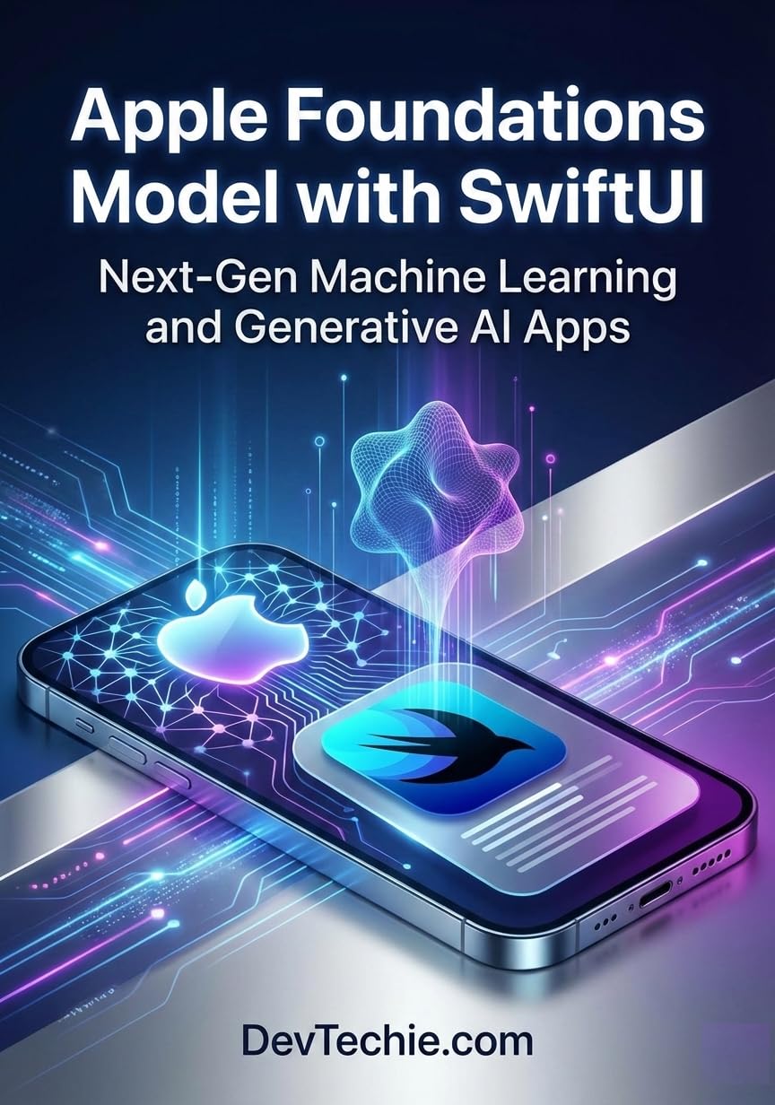 Apple Foundations Model with SwiftUI: Next-Gen Machine Learning and Generative AI Apps: Build Intelligent, Privacy-First AI Experiences on Apple Platforms      Kindle Edition