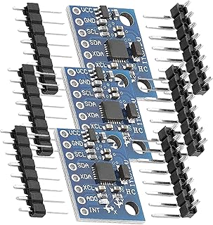 AZDelivery 3 x GY-521 MPU-6050 3 Axis Gyroscope and Accelerometer 6DOF Sensor Module 16 Bit AD Converter Data Output IIC I2C Compatible with Arduino and Raspberry Pi Including E-Book!