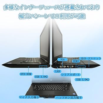 Amazon.co.jp: 【整備済み品】ノートパソコン NEC VersaPro VK26