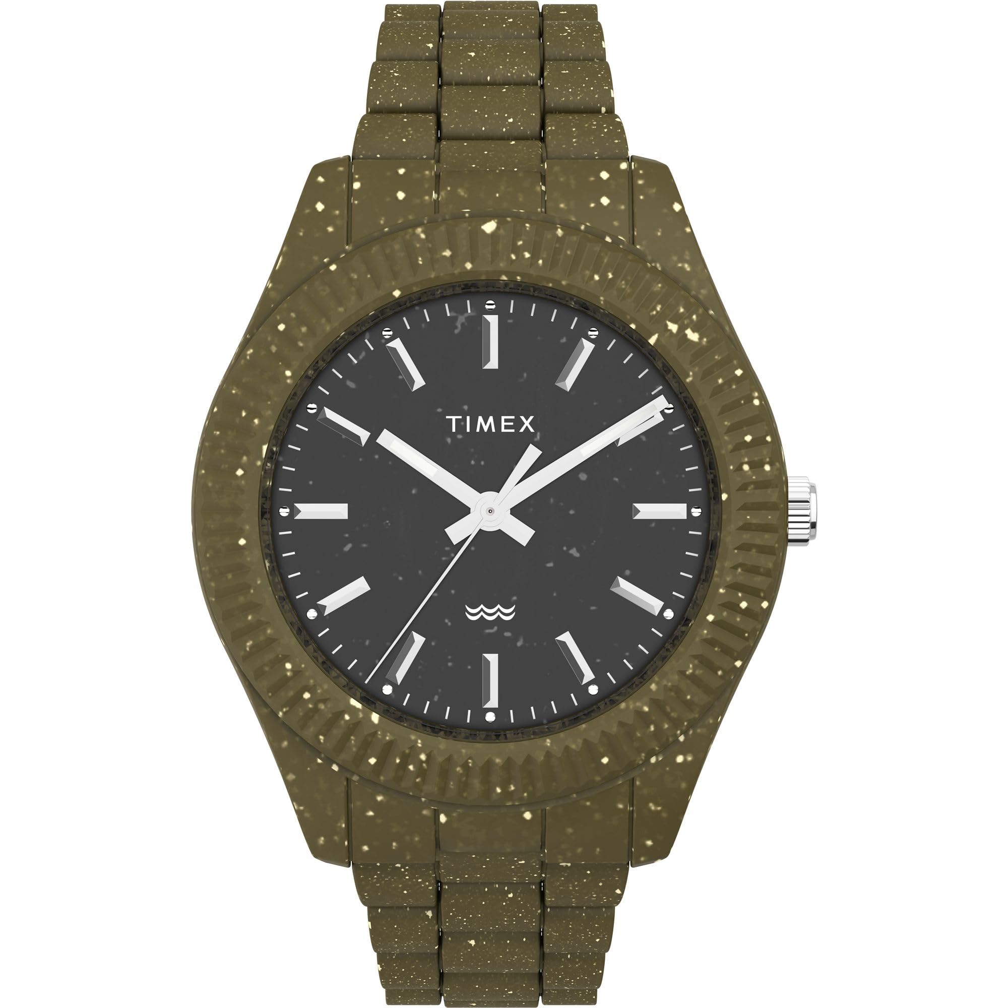 TIMEX Men Plastic Black Analog Dial Watch- Tw2V77100X6, Band Color-Green (B0CQVPTVWW) Amazon Price History, Amazon Price Tracker