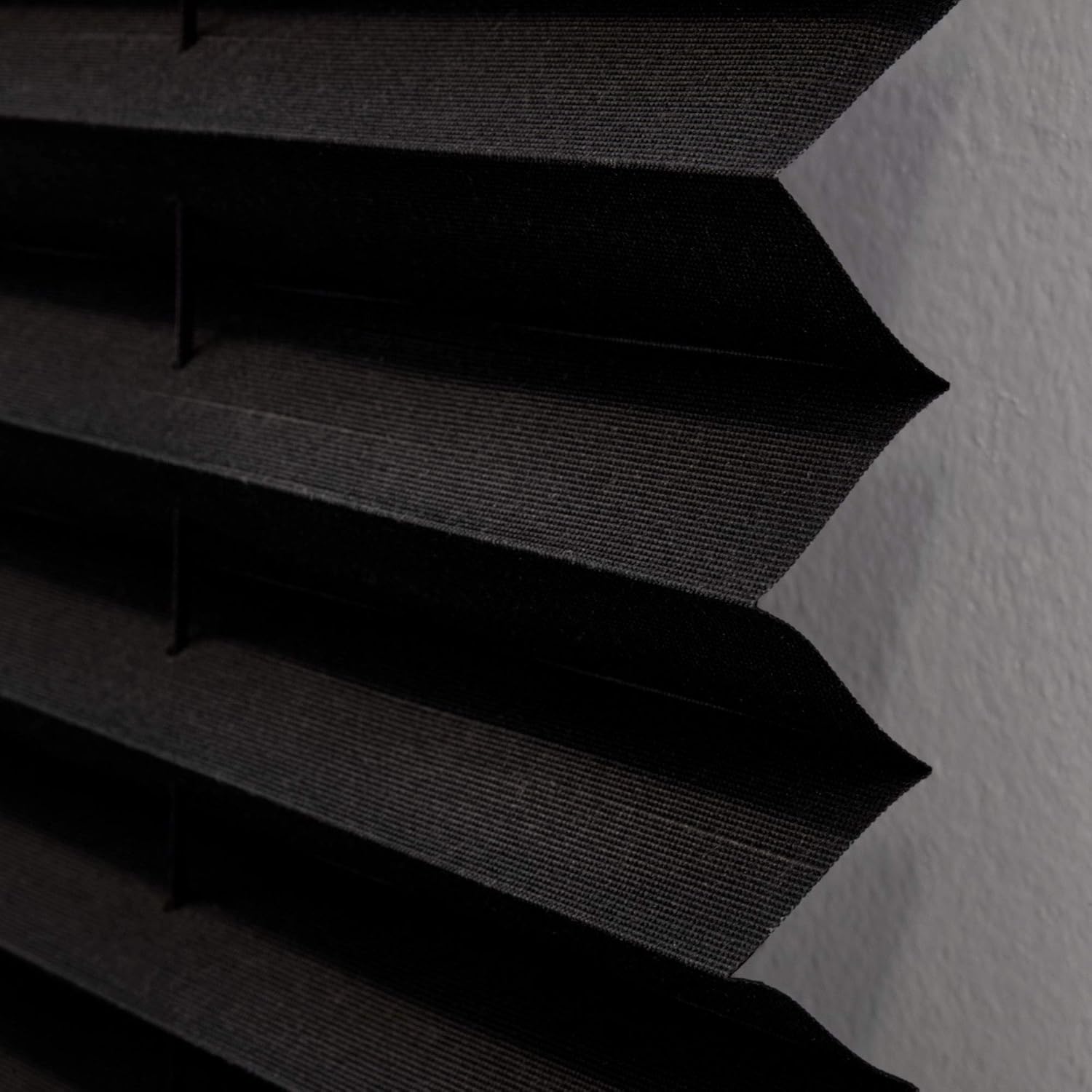 RecPro Pleated Shades in Black for RVs/Campers (26x24)