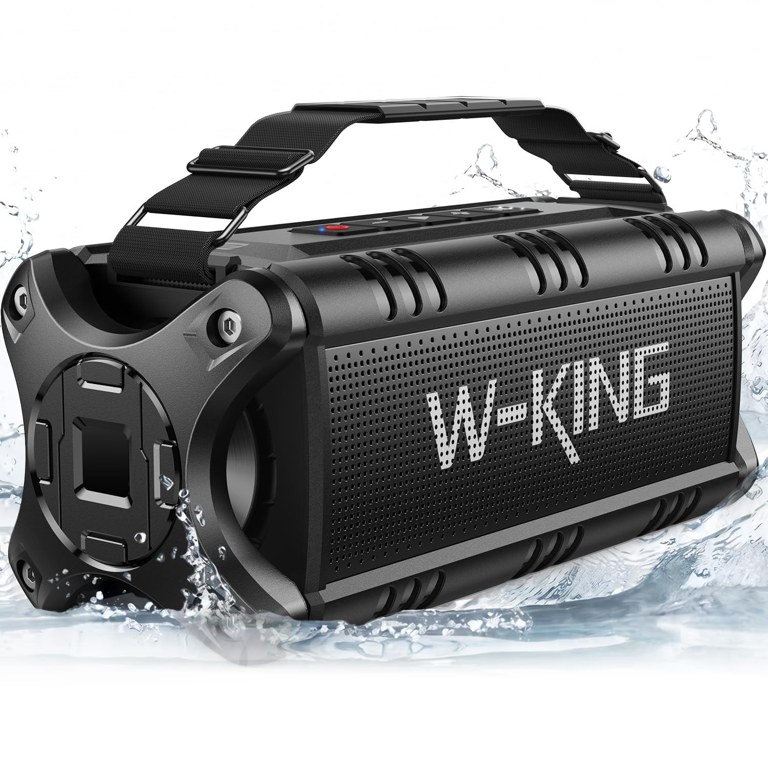 W-KING 50W Bluetooth スピーカー W-King Bluetooth Speaker, 50W IPX6 Waterproof Loud Speakers