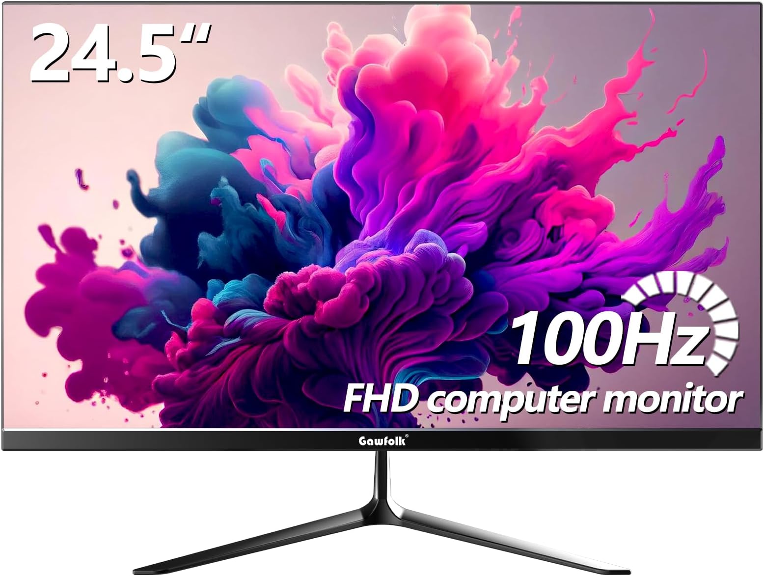 Gawfolk 24.5 inch Computer Monitor Gawfolk 100Hz