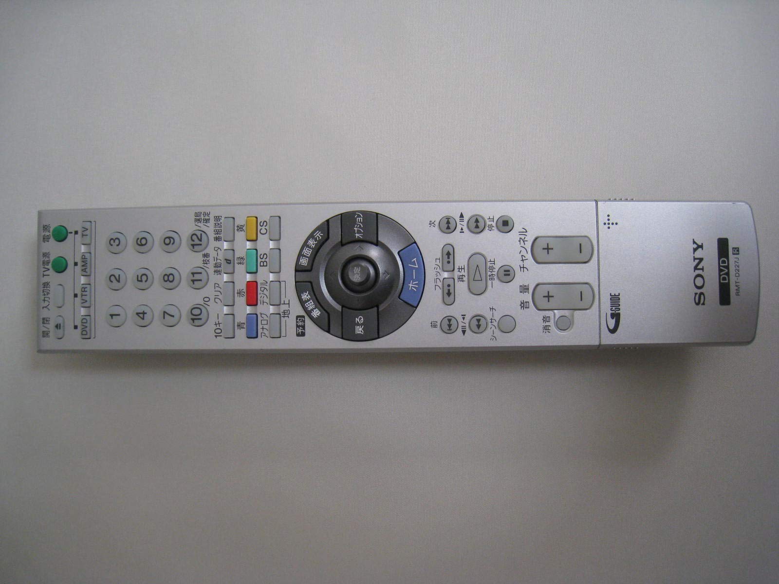 (未使用･未開封品)　SONY DVDリモコン RMT-D228J 60wa65s 楽天市場】【中古】SONY DVDレコーダー“スゴ録”用リモコン RMT