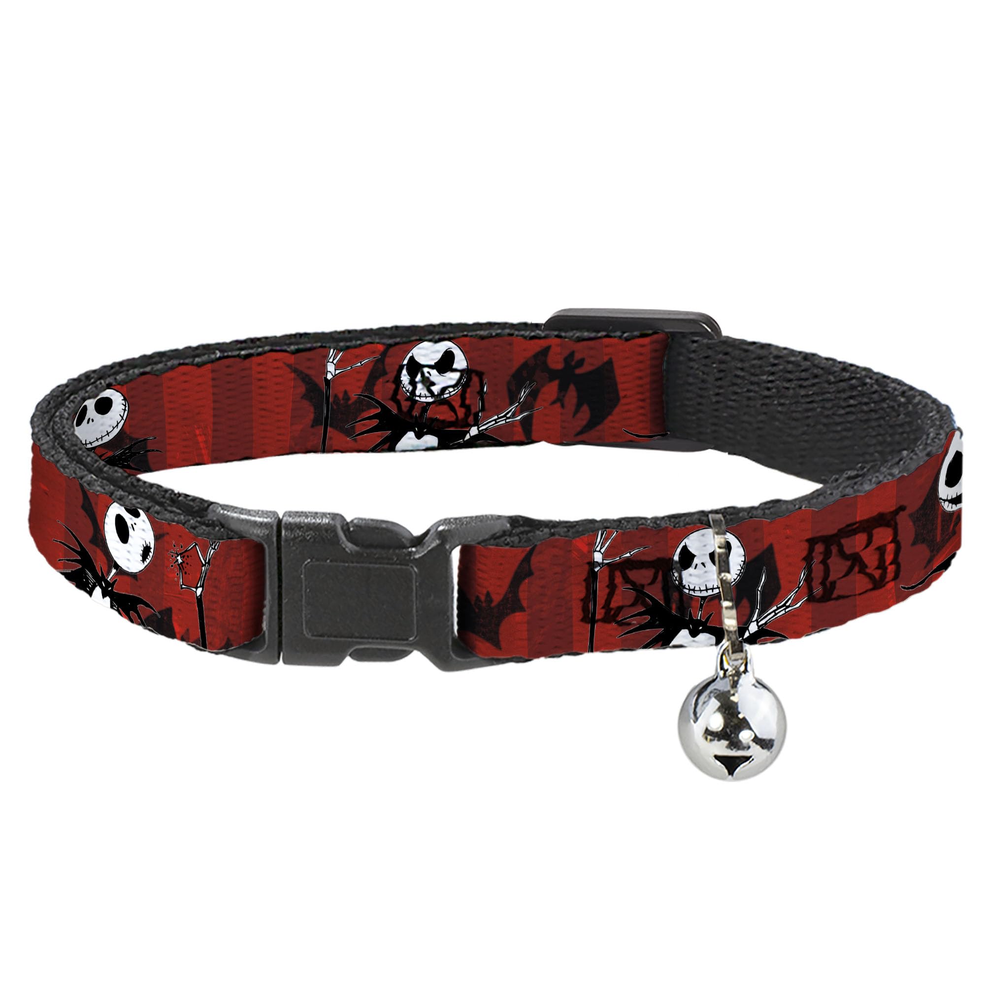 Collar para Gato Mediano Buckle-Down BAC-WDY035-NM Breakaway con Cierre de Seguridad