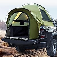 WildFinder Waterproof Truck Bed Tent PU3000mm for 5.0-5.4ft Pickup Beds - 2-3 Person Camping Shelter with AC Power Tunnel