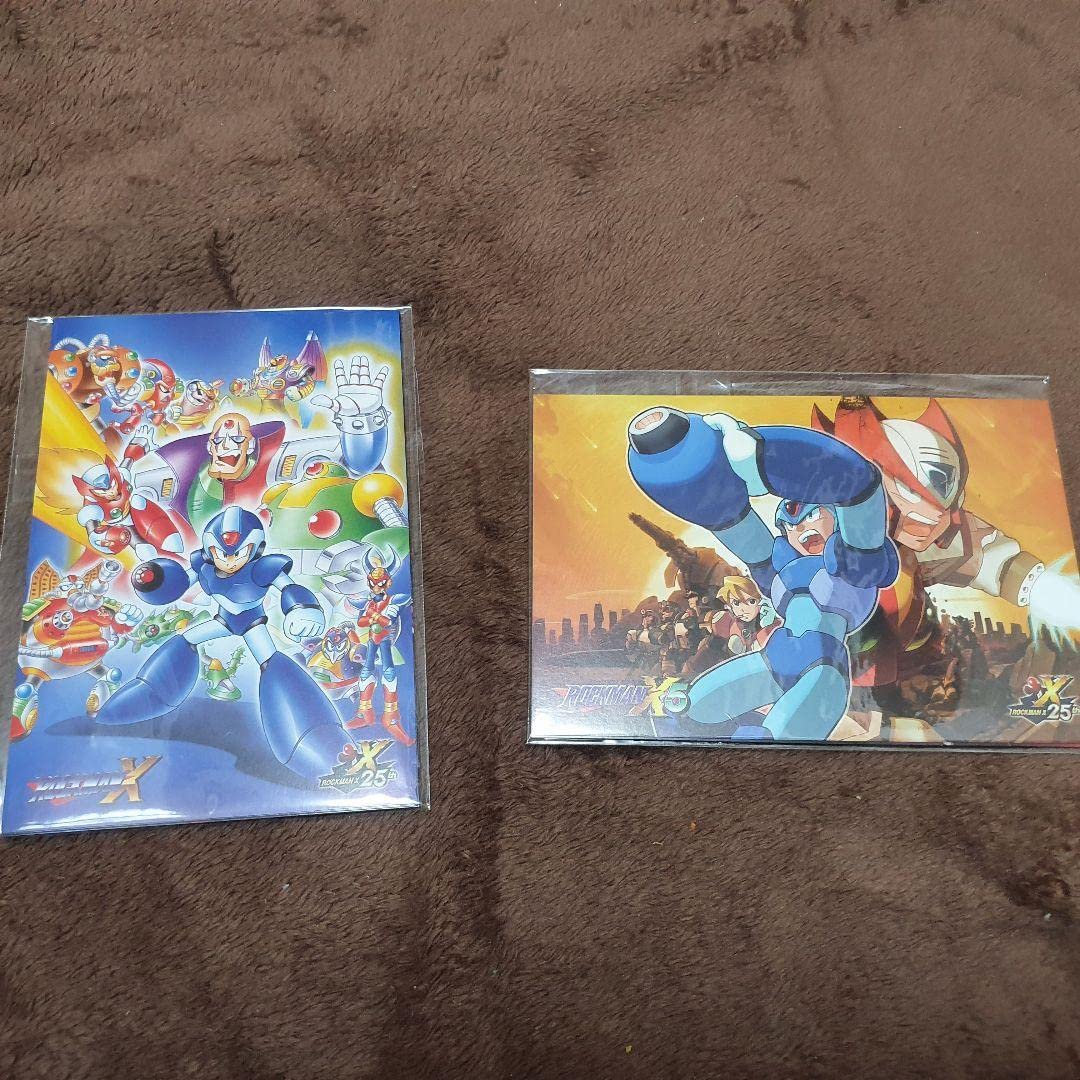 ❶ロックマンX アニバーサリー コレクション 特典 ポストカード 3点セット ➀ロックマンX アニバーサリー コレクション 特典 ポストカード
