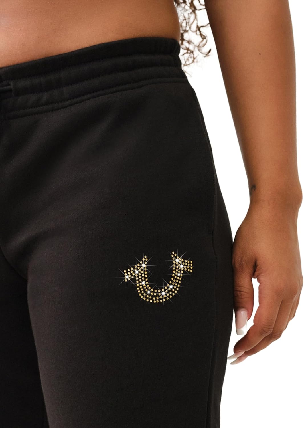 True Religion Circular Terry Jogger Pants for Women's - Image 3