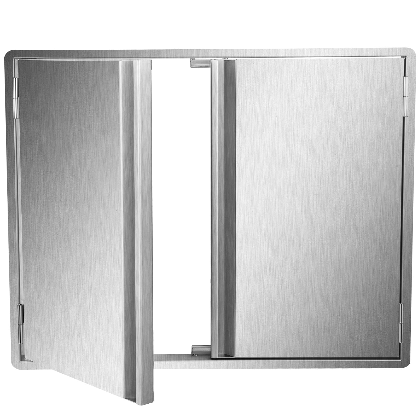 Minneer BBQ Access Door 33x23 Inch Double Wall Outdoor Kitchen Door