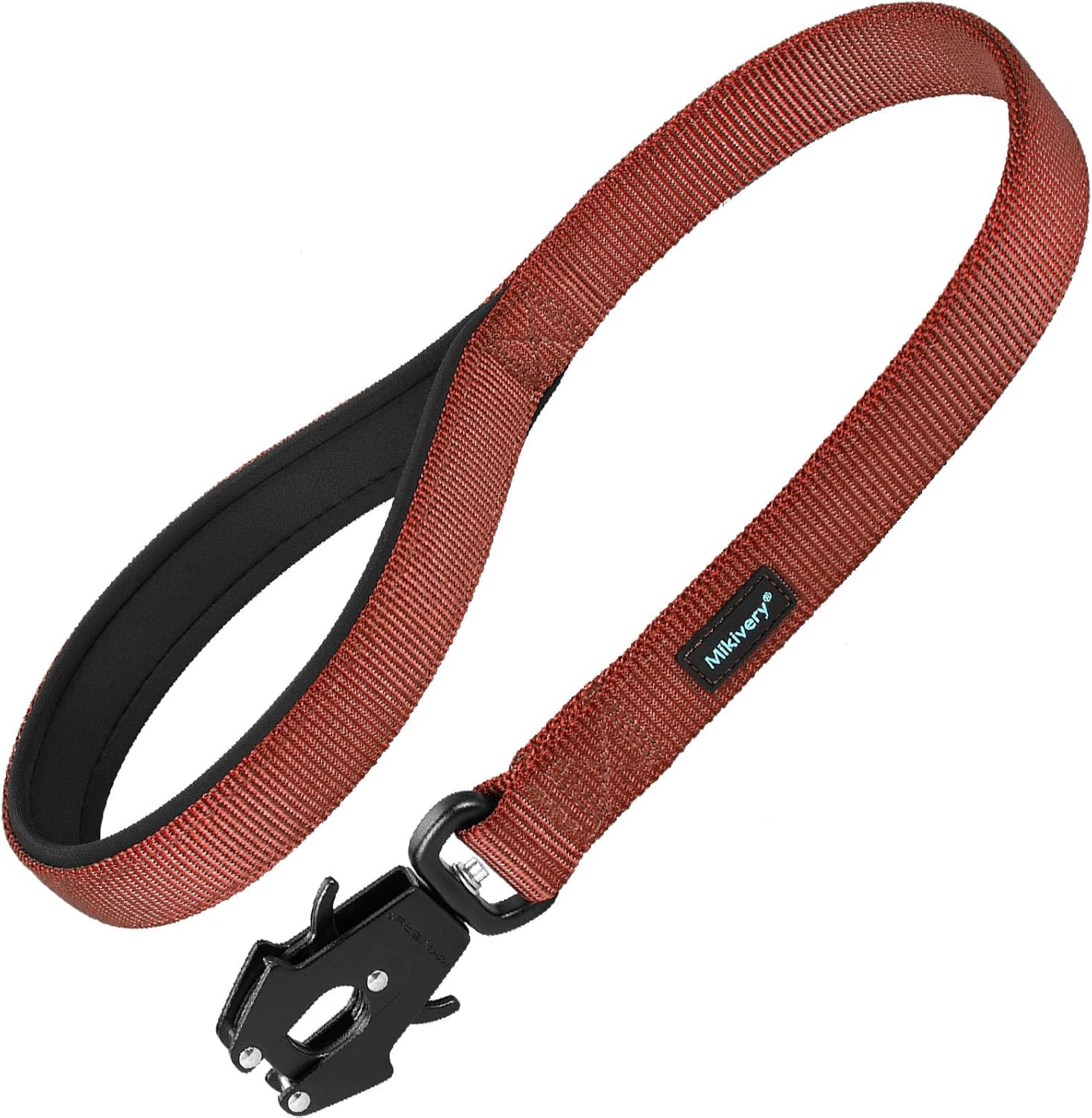 Mikivery Short Dog Leash with Comfortable Padded Handle Heavy Duty Clip for Training Walks Outdoor Suitable for Medium Large Dogs