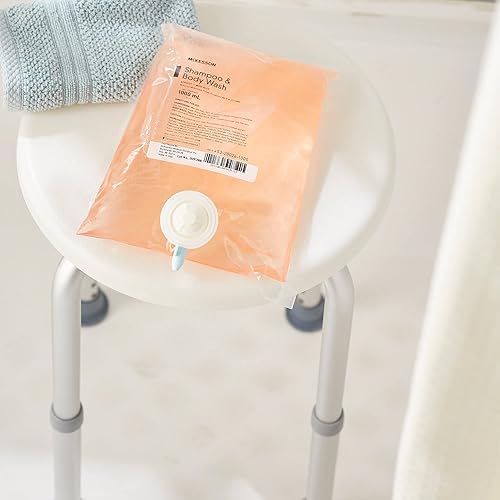 Miniatura 5 de McKesson Gel de baño y champú, bolsa de repuesto, aroma a albaricoque, 33.8 fl oz, 10 unidades