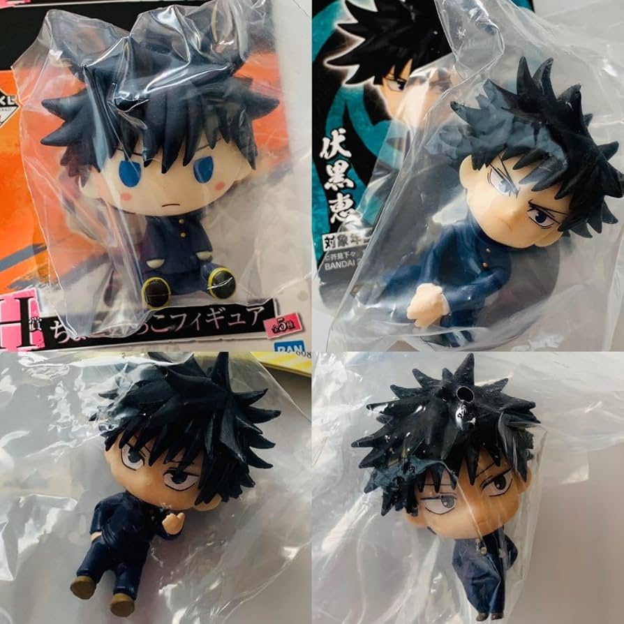 呪術廻戦 伏黒恵 グッズセット④ Amazon.co.jp: 伏黒恵 ミニ フィギュア 4個 セット 呪術廻戦