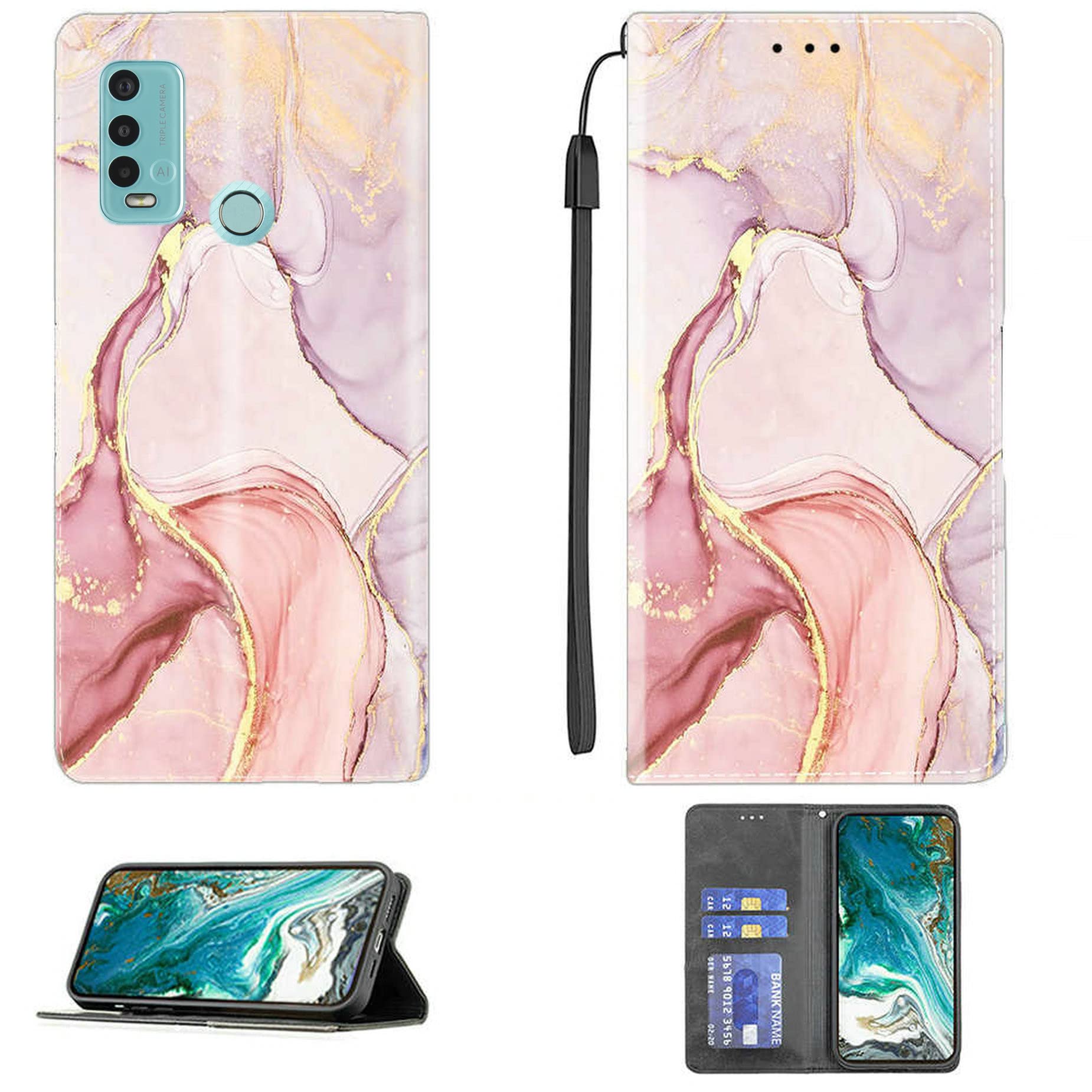 KARTXITAI Cover Compatibile con Wiko Power U30 Custodia Trasparente Slim in Silicone TPU con Assorbimento degli Urti e Anti-Graffio-lupo