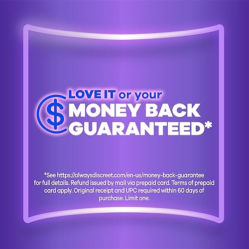 Vista 17 de Always Discreet Forros para incontinencia y posparto para adultos, talla 2, absorción muy ligera, longitud larga, 44 unidades x 3 paquetes