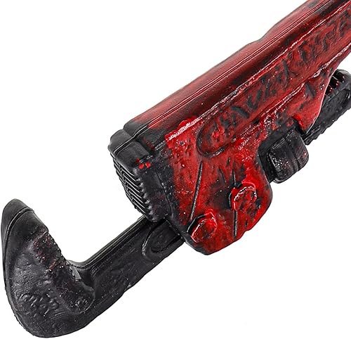 Miniatura 7 de Toyvian 3 piezas de Halloween sangrienta llave falsa de juguete llave de plástico llave falsa de Halloween Machete juguete Halloween Prop decoración