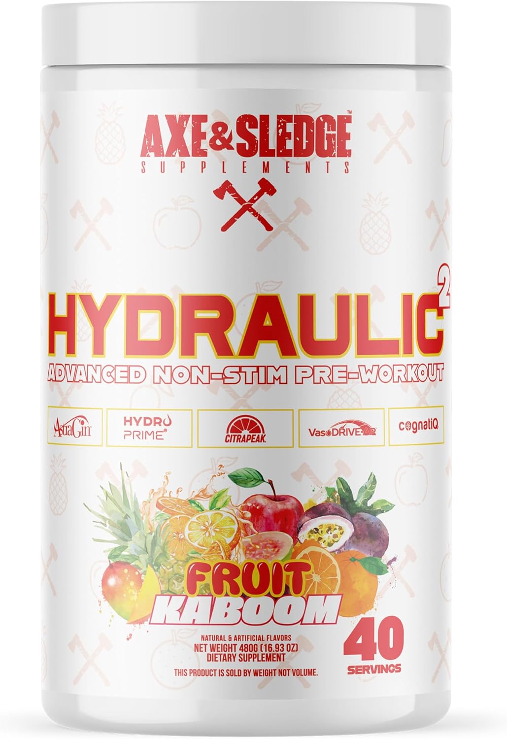Axe & Sledge Hydraulic Stim-Free Pre-Workout...