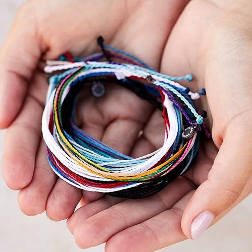 Miniatura 4 de Pura Vida Bracelets Pack Friendship Bracelet Pack - Set of 10 Stackable Bracelets for Women, Handmade Bracelets & Cute Bracelets, Beach Accessoriess