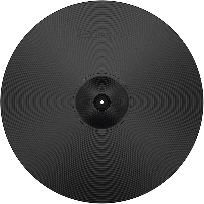 Tambor eléctrico Roland CY-18DR Acousitc Style V-Cymbal, 18 pulgadas, negro
