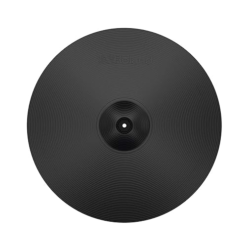Roland CY-18DR Electric Drum Acousitc Style V-Cymbal, 18-Inch, Black