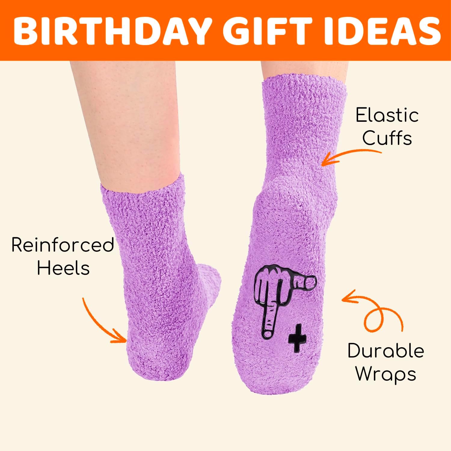 HAPPYPOP 50th Birthday Gifts Ideas - Socks for Turning 50 Year Old Friends Him Her Women Man - Image 5