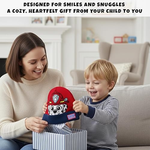 Miniatura 7 de Nickelodeon Sombrero de invierno de Paw Patrol para niños, 2 pares de guantes o mitones (niños pequeños)