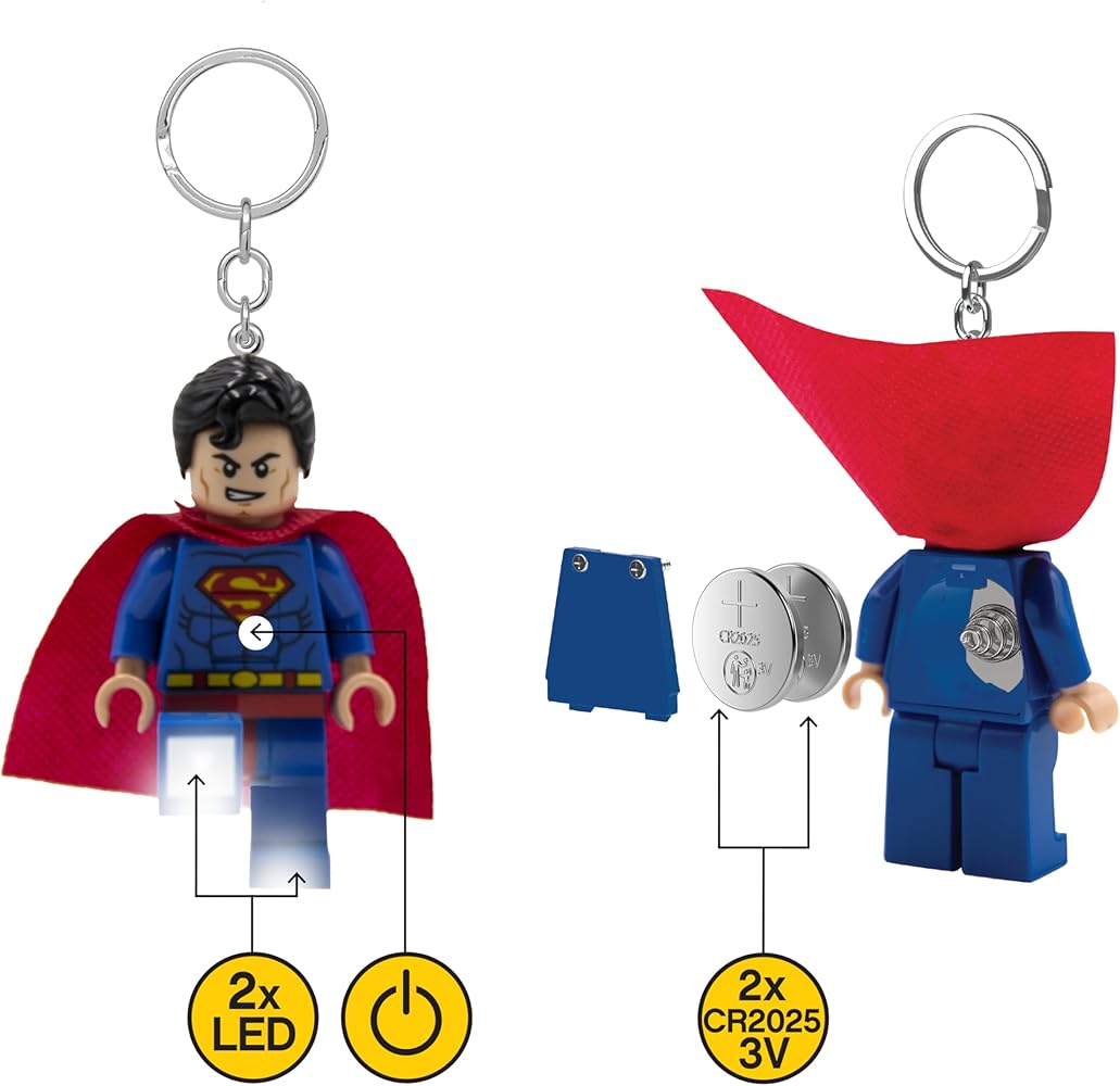 Amazon.co.jp: LEGO DCスーパーヒーローズ キーホルダーライト