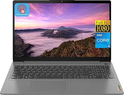 Miniatura 1 de Lenovo Laptop Ideapad 3i 2023, pantalla táctil FHD IPS de 15.6 pulgadas, procesador Intel Core i5-1135G7, 12 GB de RAM, SSD de 512 GB, gráficos