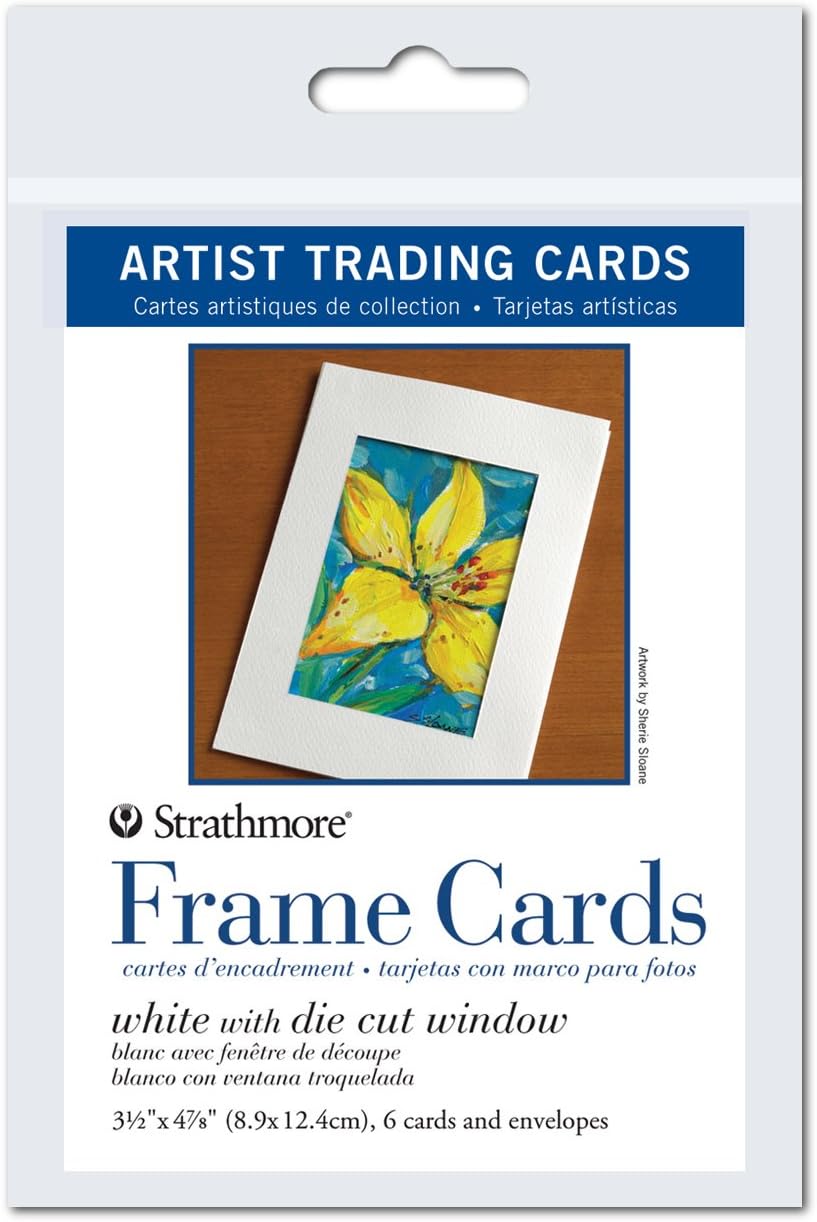 Frame Artist Trading Cards W/Envelopes 6/Pkg-3"X5"/ Sold as a pack of 3