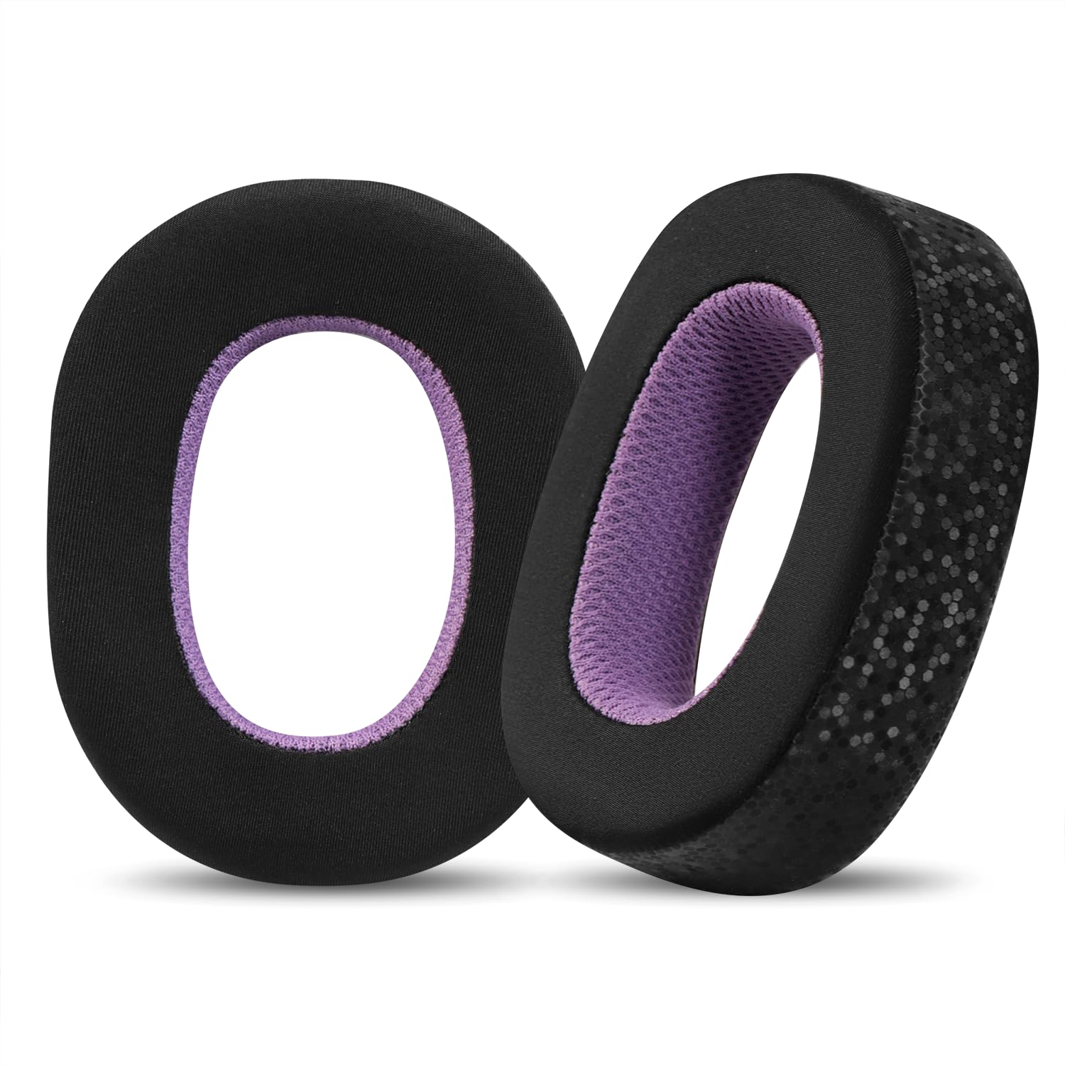 Magic Ice Gel - Cuscinetti di ricambio per Bowers & Wilkins PX7 S2/PX8, nero/viola