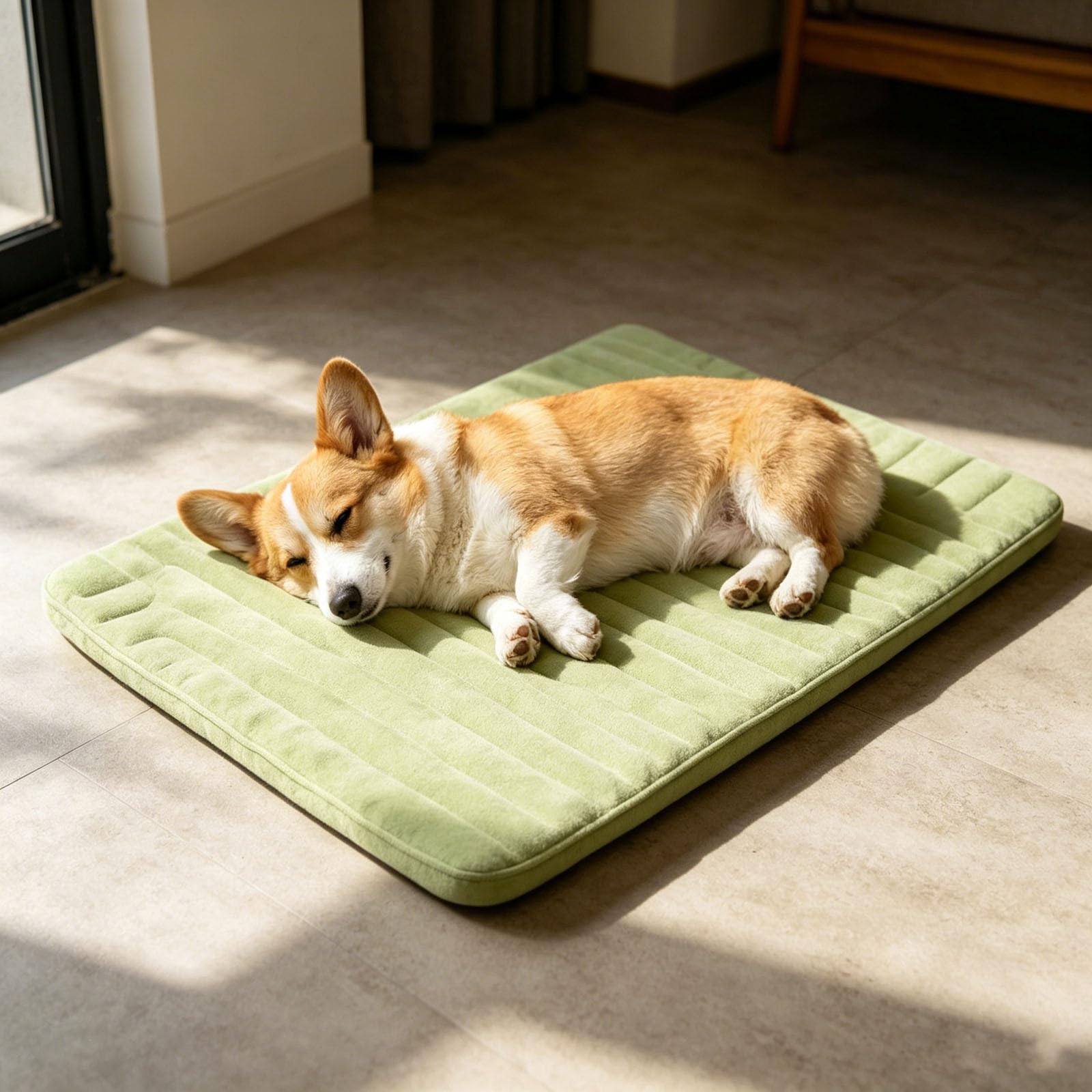 Générique Tapis Rafraichissant Chat Et Chien, Durable Tapis Refroidissant pour Chat Portable, Couverture Rafraichissante Chiens Chaleur Matelas Réfrigérant Animaux, Lavable, Anti-Morsures