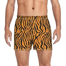 Mens Cotton Boxers Briefs Christmas Gingerbread Man Breathable Boxer Shorts Underwear with Button Fly
