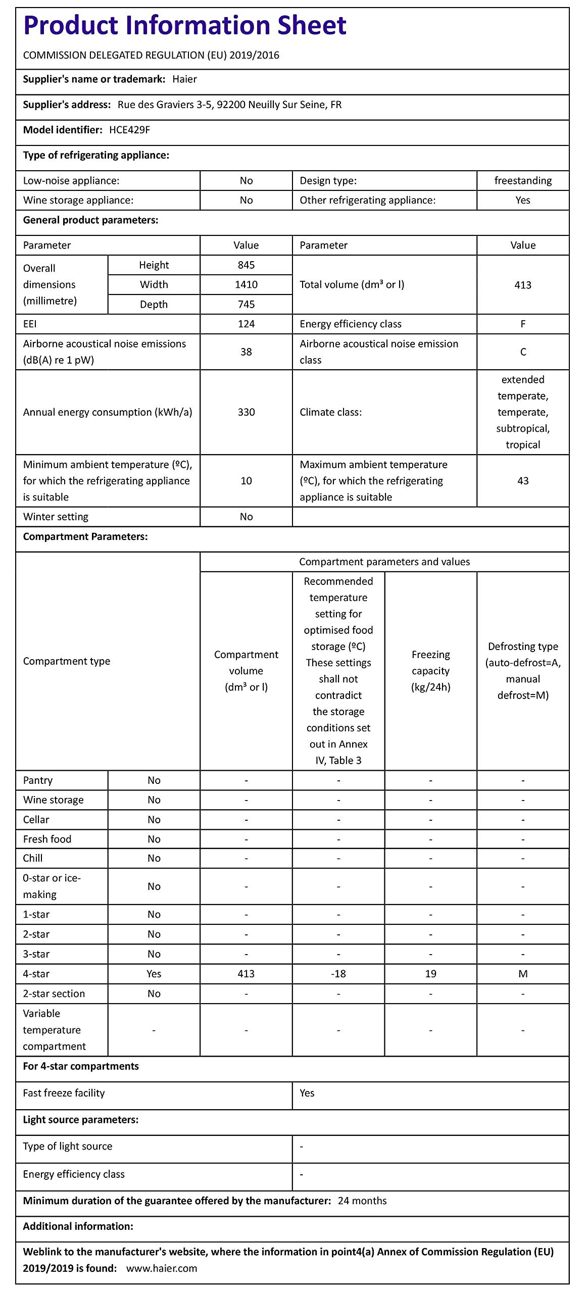 Zanussi ZCAN20FW1 Freestanding Chest Freezer with wheels, 198L Capacity