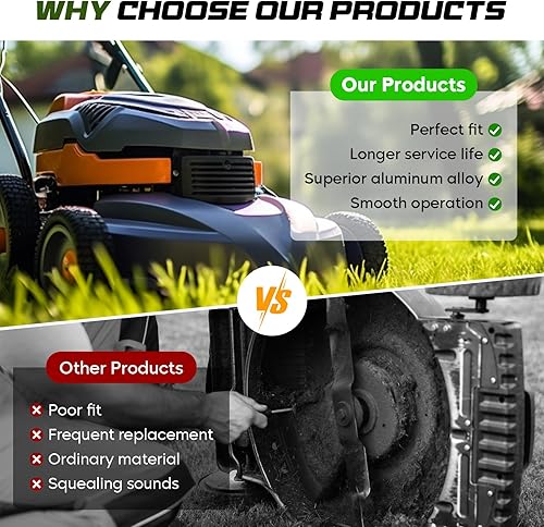 Miniatura 6 de Conjunto de husillo 618-06989 918-06989, apto para Troy-Bilt MTD 46 pulgadas T1500 T1600 LT 4600 CLT46CVT TB46, paquete de 2