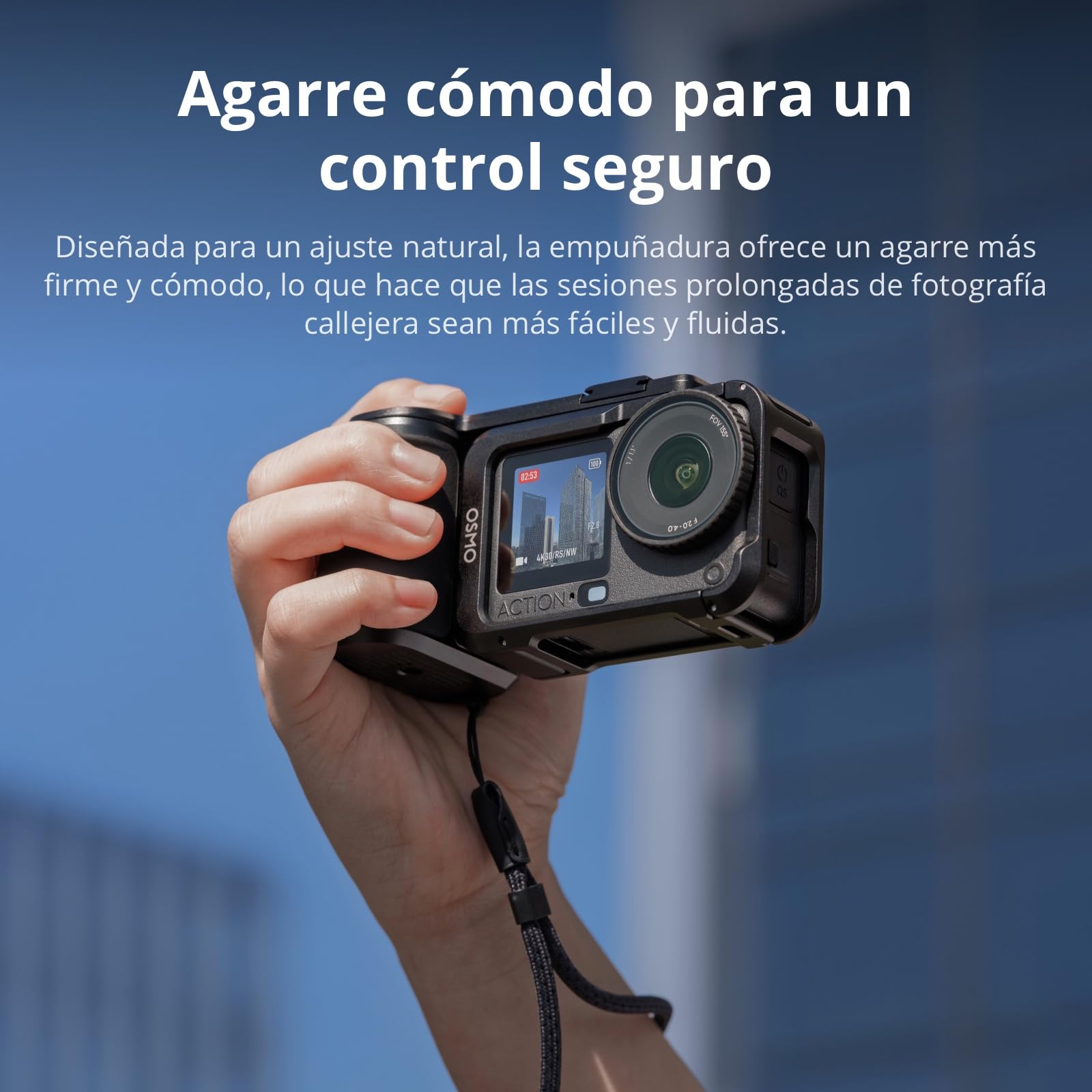 Kit de Accesorios de empuñadura para fotografía callejera Osmo Action 6