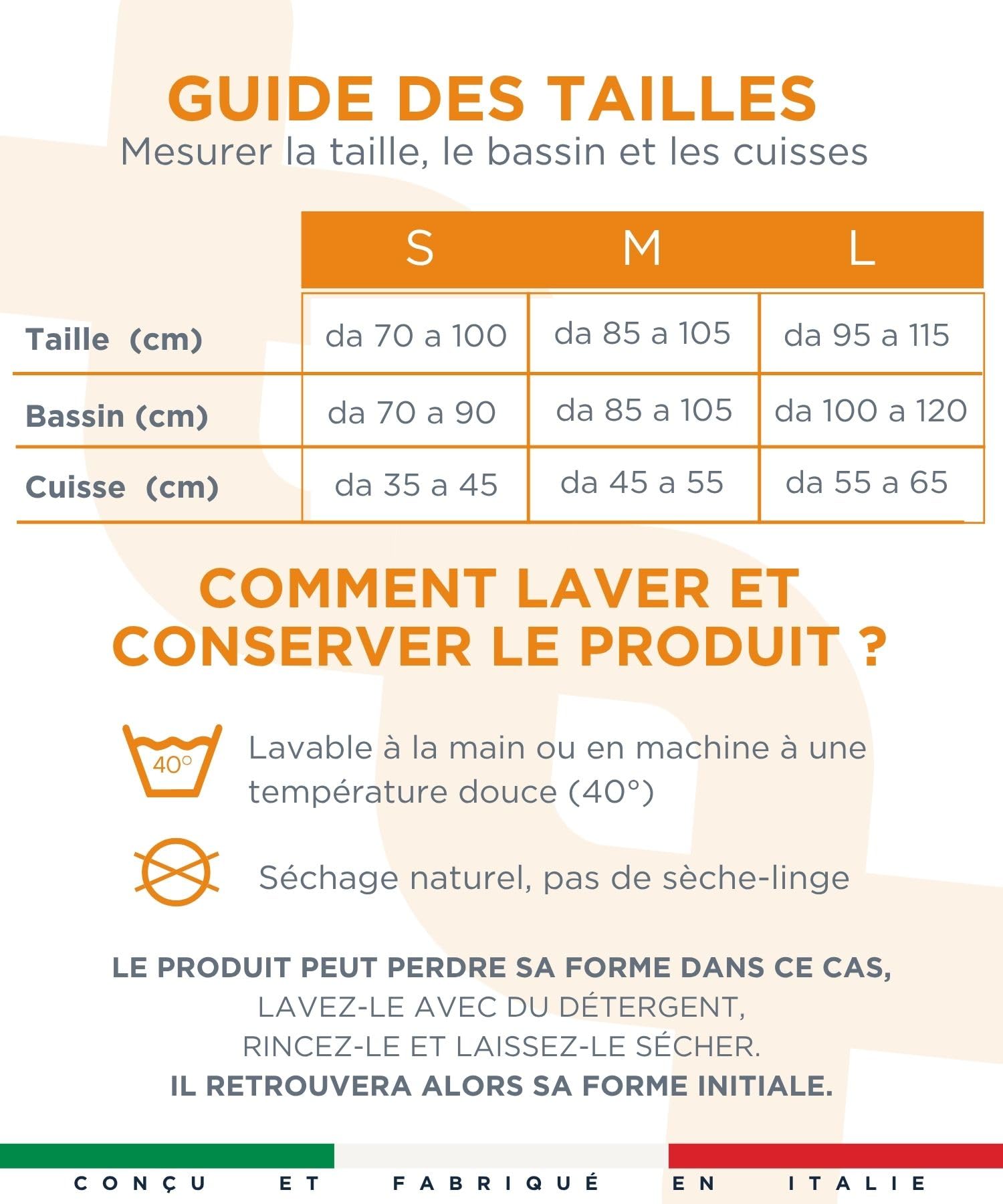 Spikenergy Gaine avec Ceinture Lombaire Homme électromagnétothérapie - Sciatique, Mal de Dos, Dispositif Médical Déductible-Made in Italy