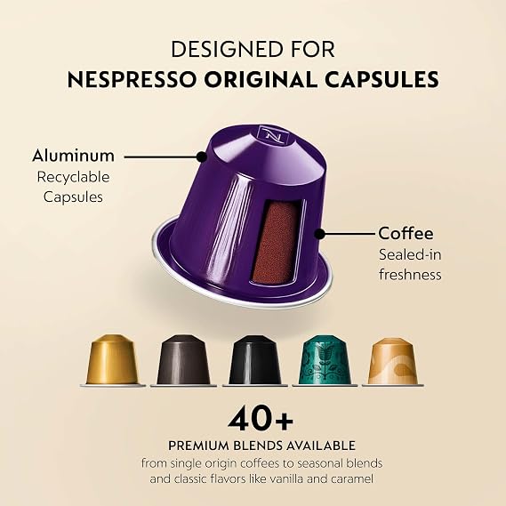 Nespresso OriginalLine: Kazaar, 50 Count - ''NOT compatible with Vertuoline''