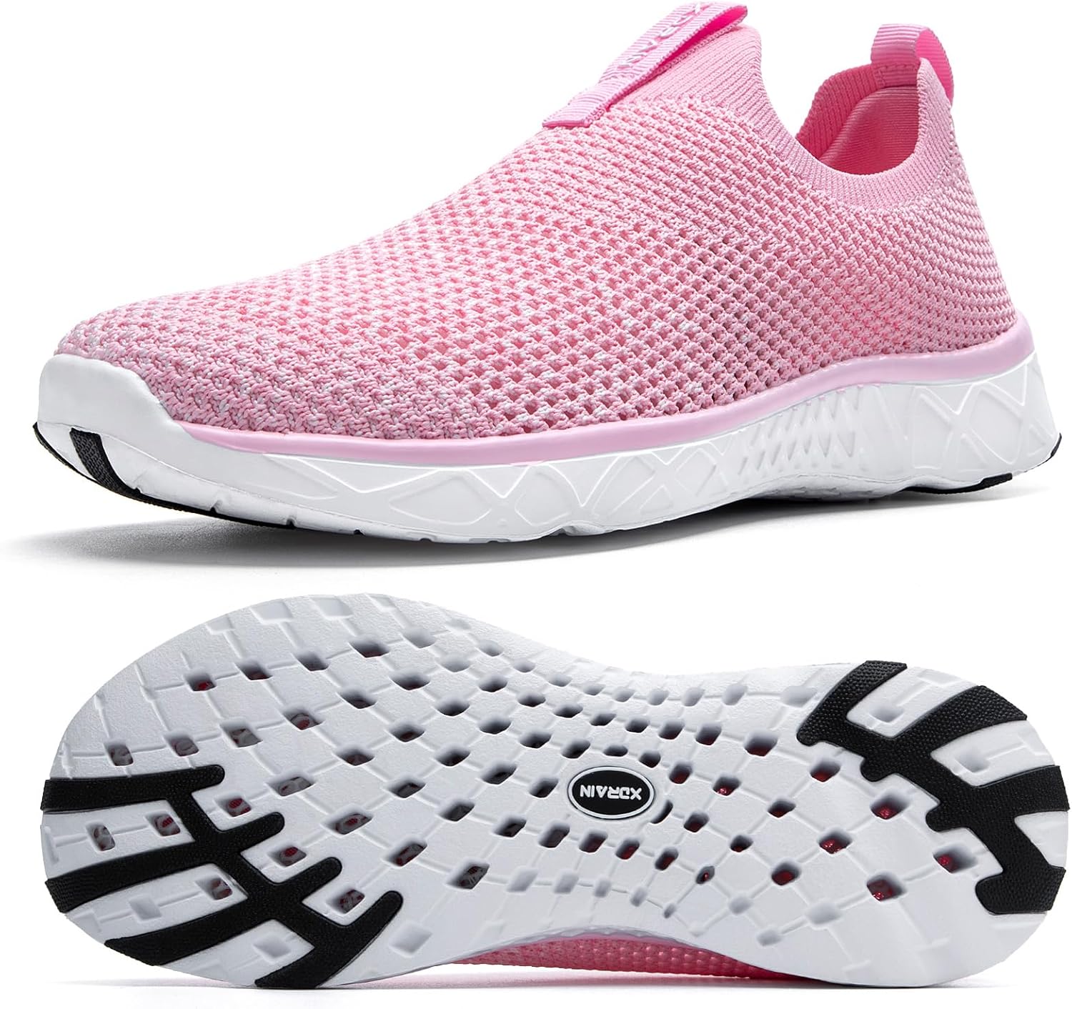 KOLILI Women's Stylish Water Shoes Lightweight Quick Drying Aqua Walking Shoes Barefoot for Beach Water Sports Travel