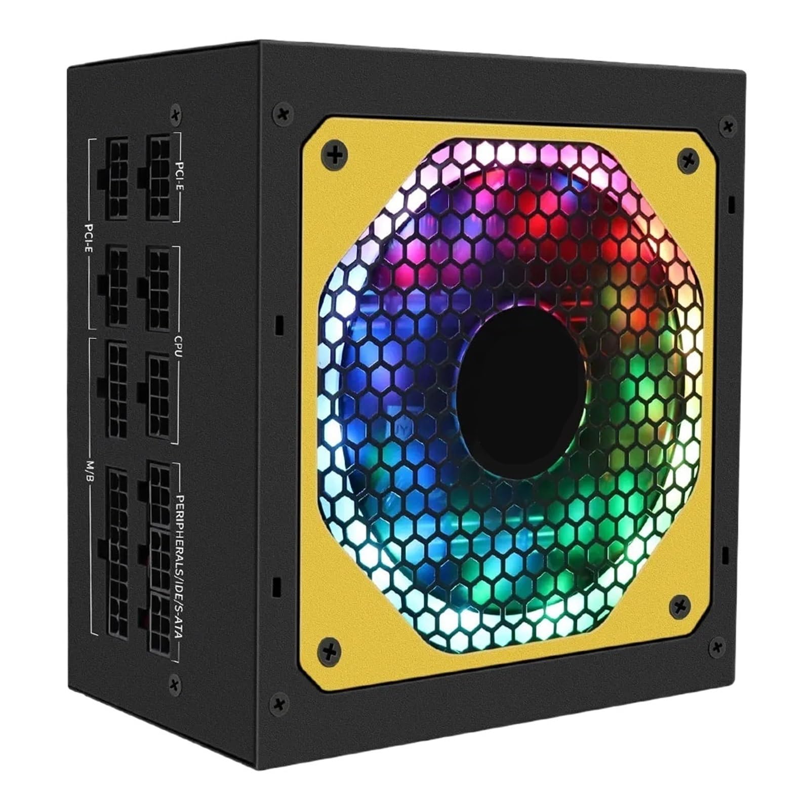 Alimentation modulaire 850W ventilateur silencieux PC ATX 12V 20+4 broches