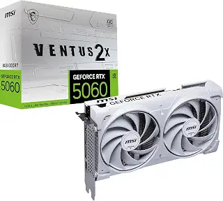 MSI GeForce RTX 5060 8G VENTUS 2X OC WHITE グラフィックスボード VD9186