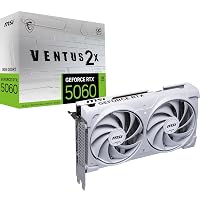 msi NVIDIA GeForce RTX 5060 8G Ventus 2X OC White Scheda Grafica Gaming