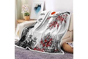 Japanese Cherry Blossom Blanket: A Cultural Tapestry of Warmth and Beauty