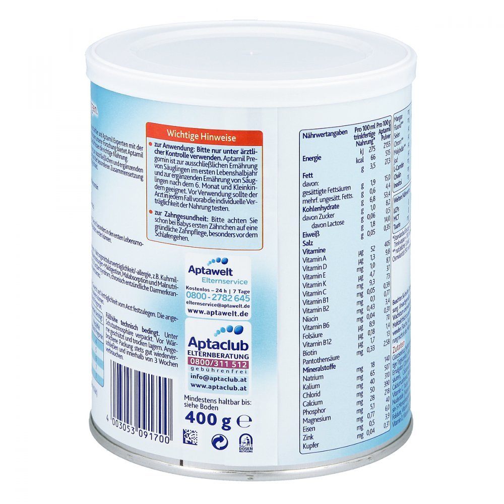 Aptamil Proexpert Pregomin, 1er Pack (1 x 400 g)