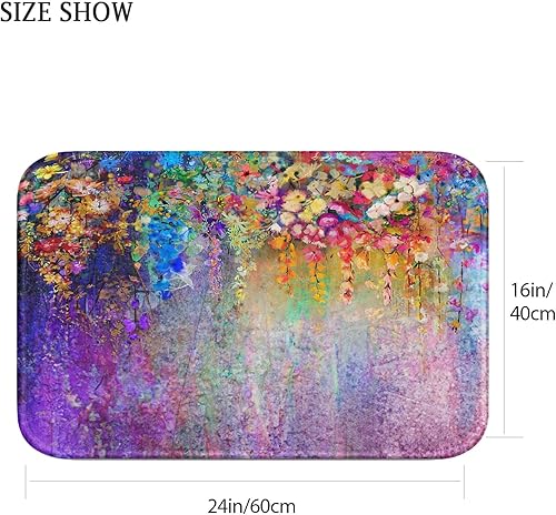 Miniatura 3 de Britimes - Tapetes de cuarto de baño, tapetes antideslizantes, lavables, alfombras de interior para decorar baño, cocina, dormitorio.