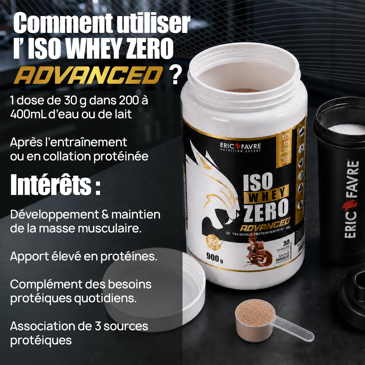 Iso Whey Zero Advanced (Vanille / 900g)
